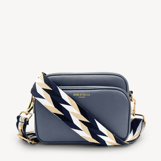 Noa Crossbody Bag - Shadow Blue