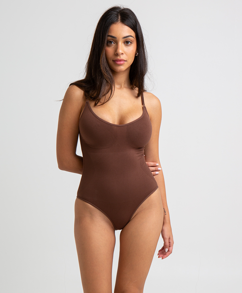 The Vouzze™ Sculpting Bodysuit - Dark Chocolate
