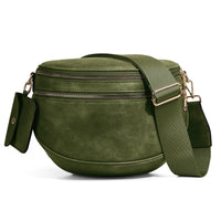 Leather Moss Green