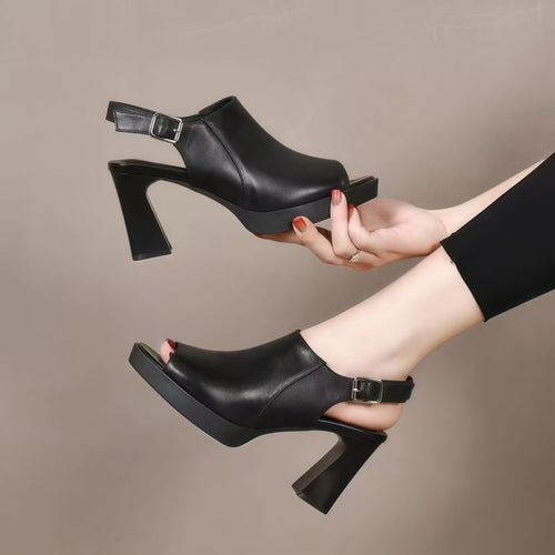 Platform Slingback Sandals