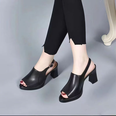 Platform Slingback Sandals
