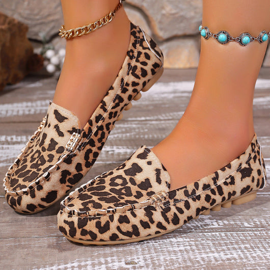 Buckle Detail Loafers