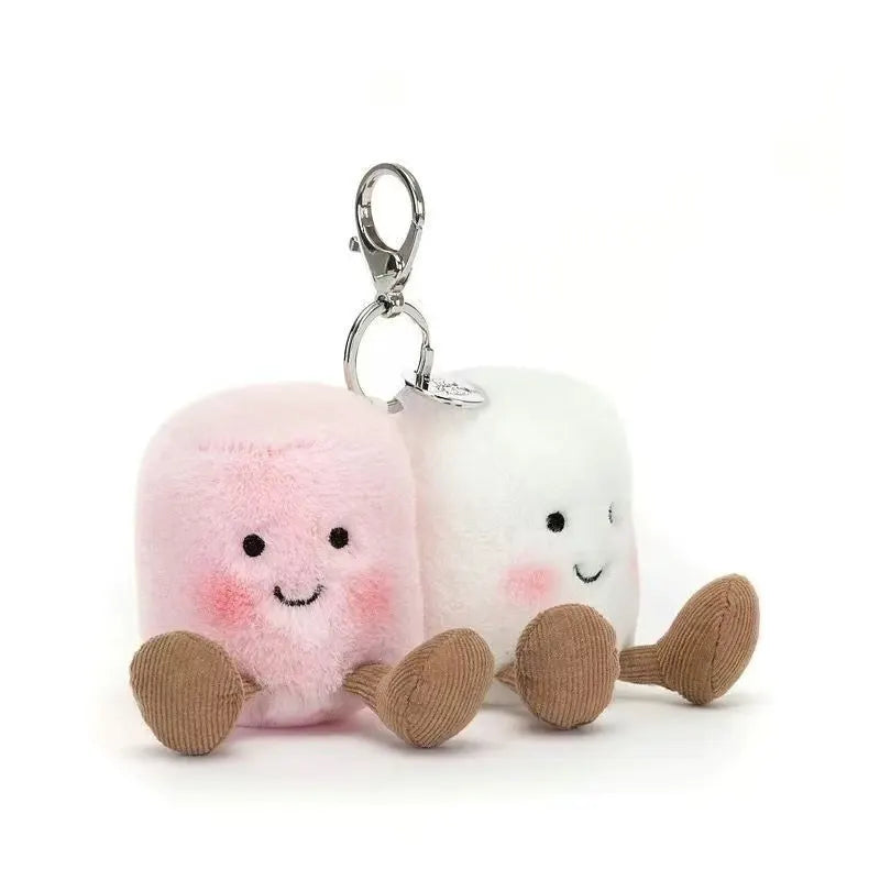 Coppia di marshmallow - Charm per borsa - Vouzze