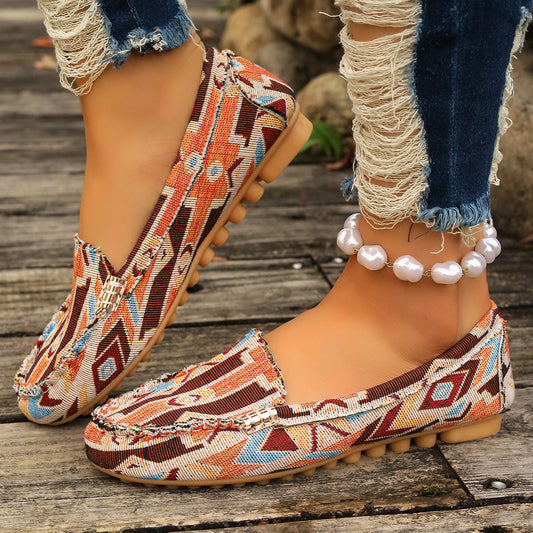 Buckle Detail Loafers