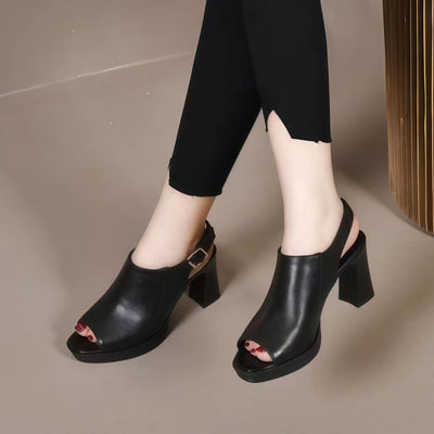 Platform Slingback Sandals