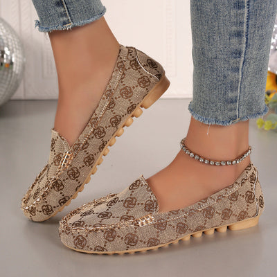 Buckle Detail Loafers