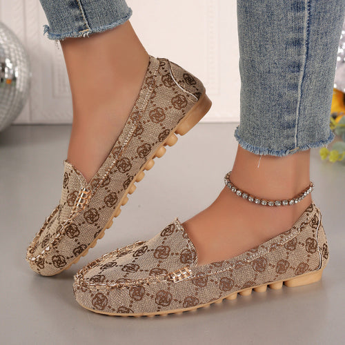Buckle Detail Loafers