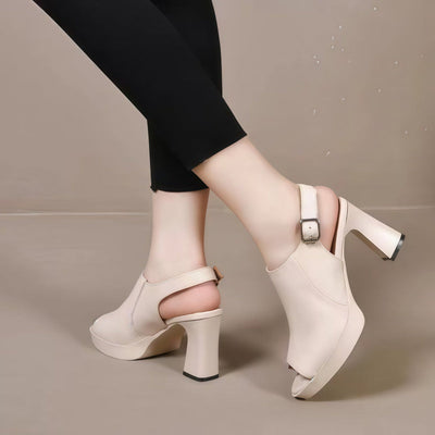 Platform Slingback Sandals