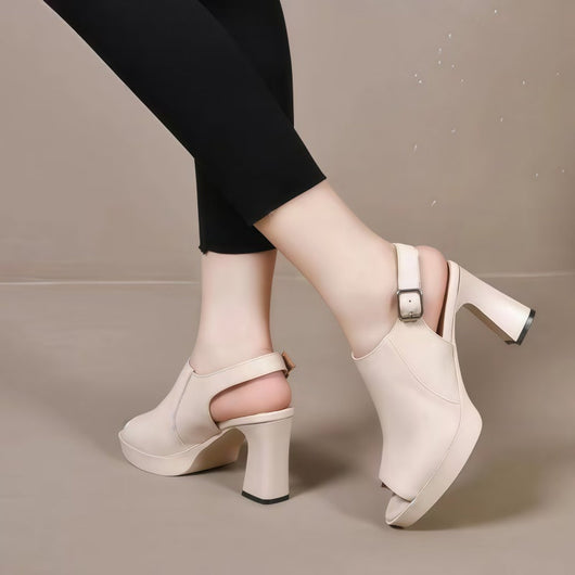 Platform Slingback Sandals