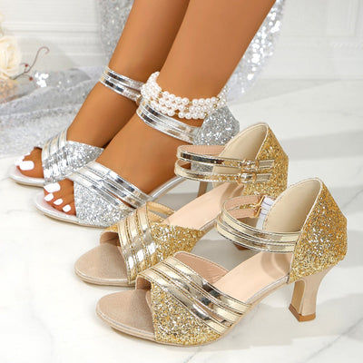 Sparkly Glitter Sandals