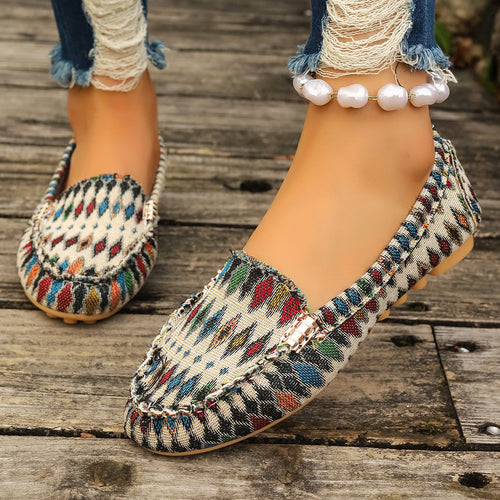 Buckle Detail Loafers