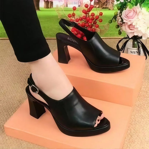 Platform Slingback Sandals