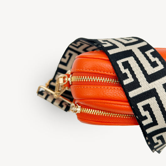 Black & Stone Greek Strap