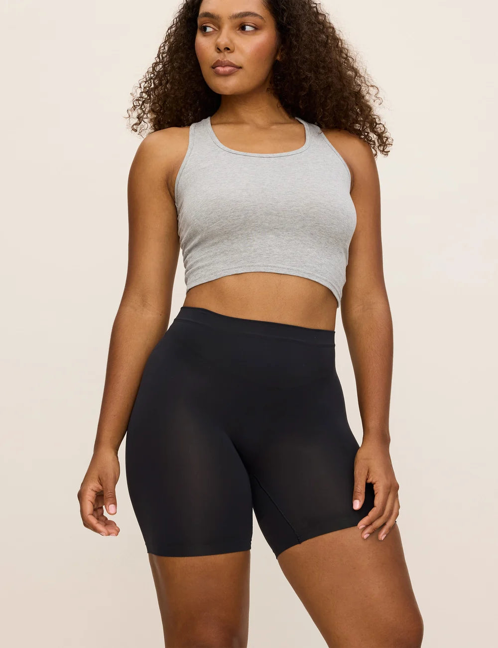 Short rinfrescante 5" – Beige
