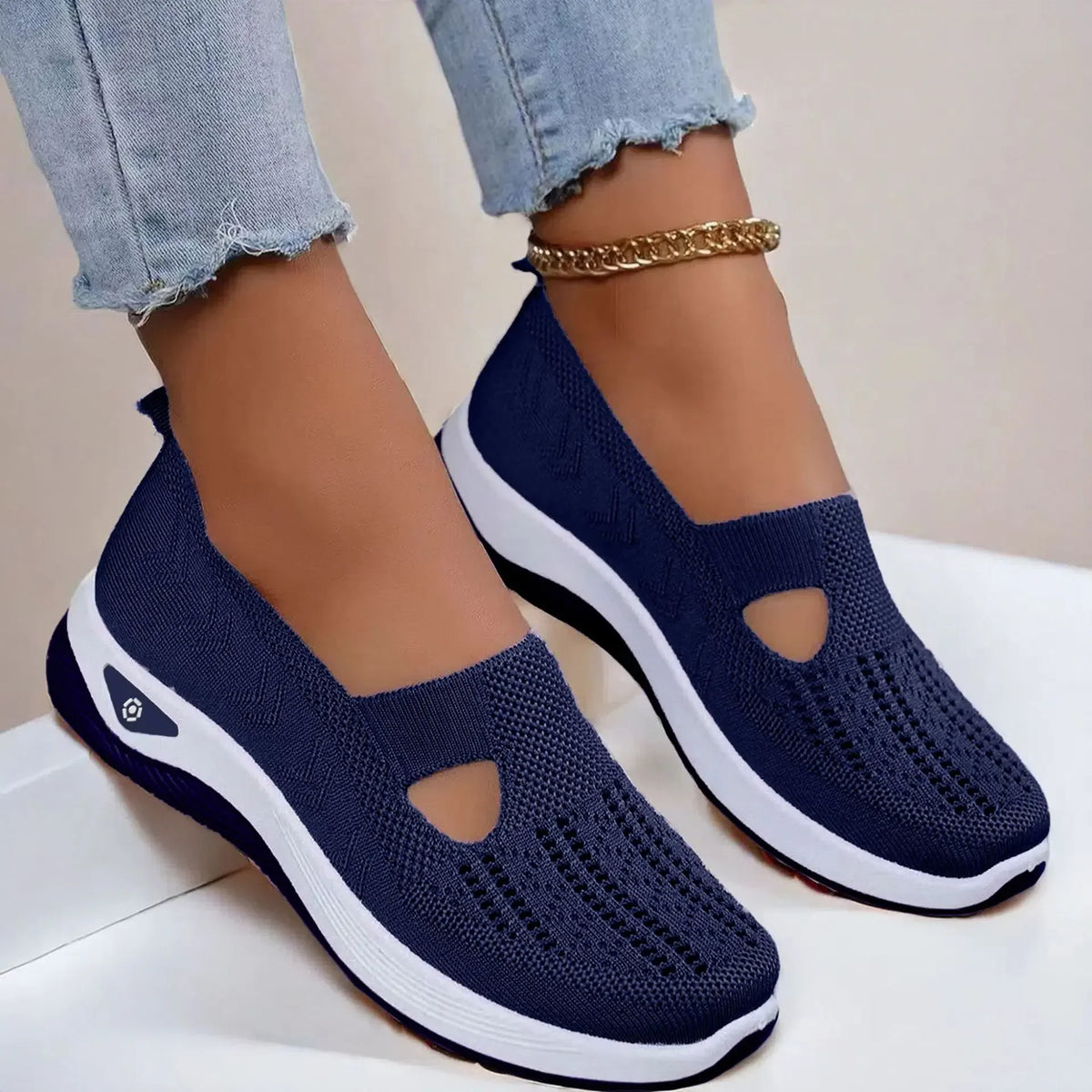 Scarpe Basse Donna Comfort con Suola Morbida Antiscivolo