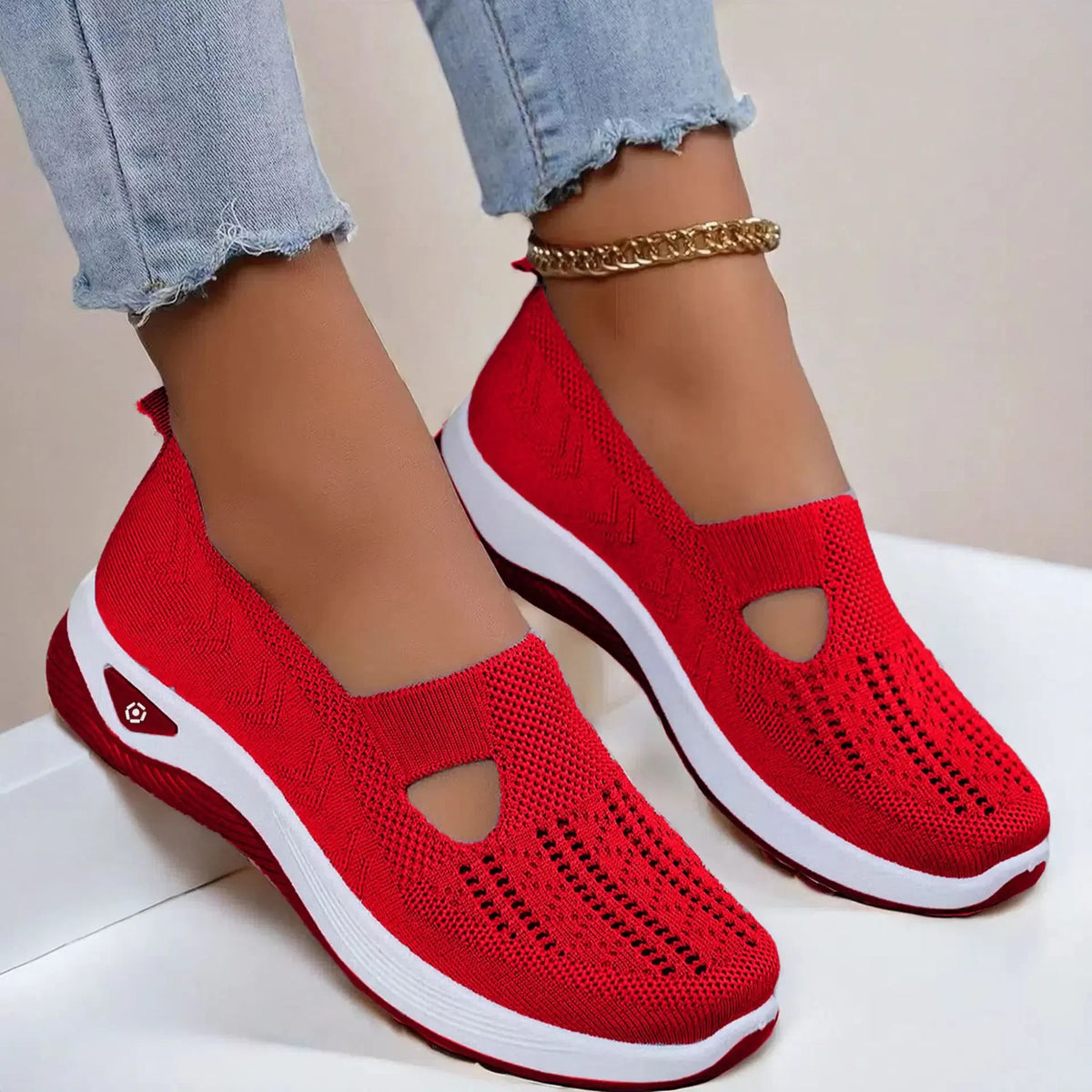 Scarpe Basse Donna Comfort con Suola Morbida Antiscivolo