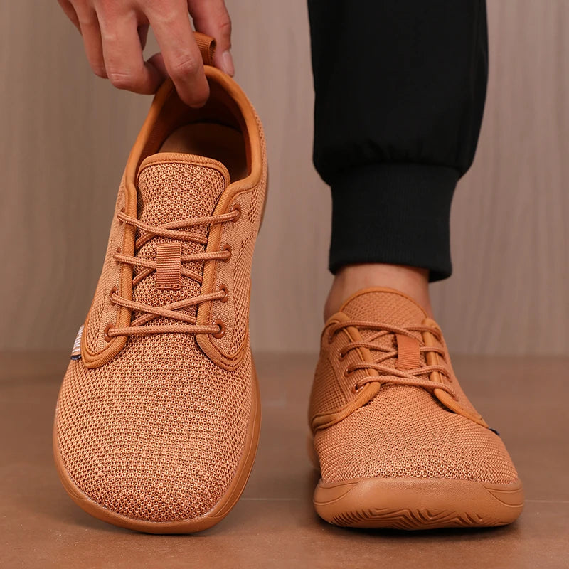 Scarpe Minimaliste Traspiranti a Punta Larga