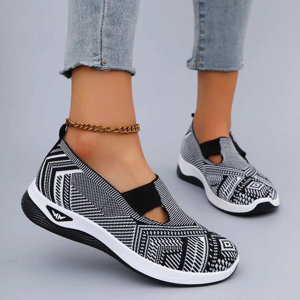 Scarpe Basse Donna in Mesh Traspirante