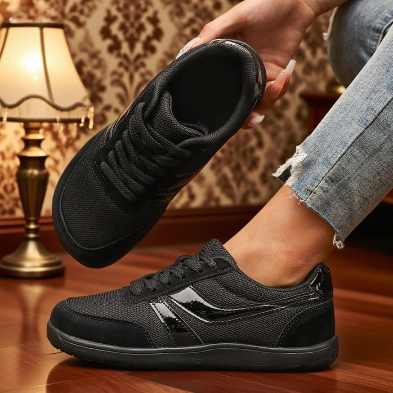 Sneakers Donna Barefoot a Punta Larga in Tela e Mesh