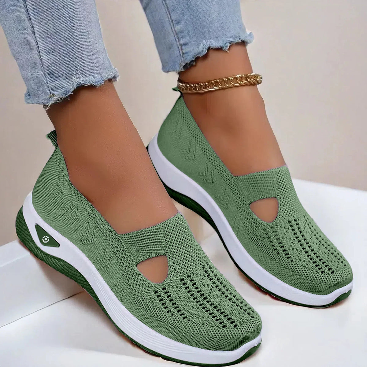 Scarpe Basse Donna Comfort con Suola Morbida Antiscivolo