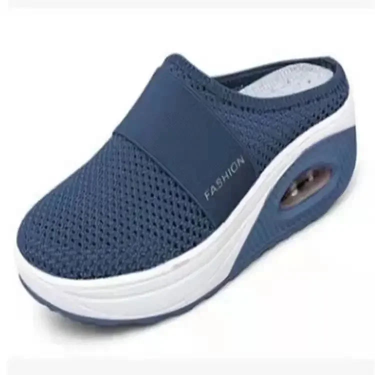 Scarpe Slip-On Donna con Suola Ammortizzante in Mesh