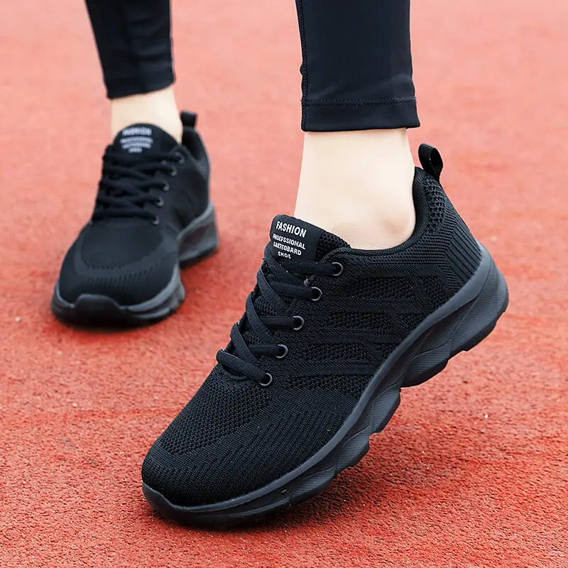 Sneakers Donna Leggere in Mesh Traspirante per Camminare
