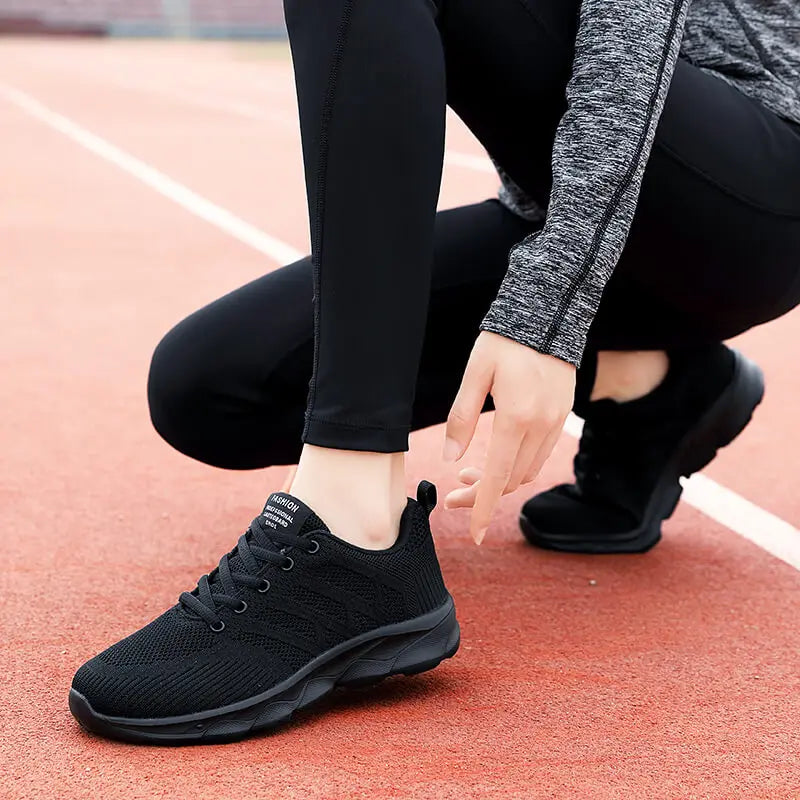 Sneakers Donna Leggere in Mesh Traspirante per Camminare