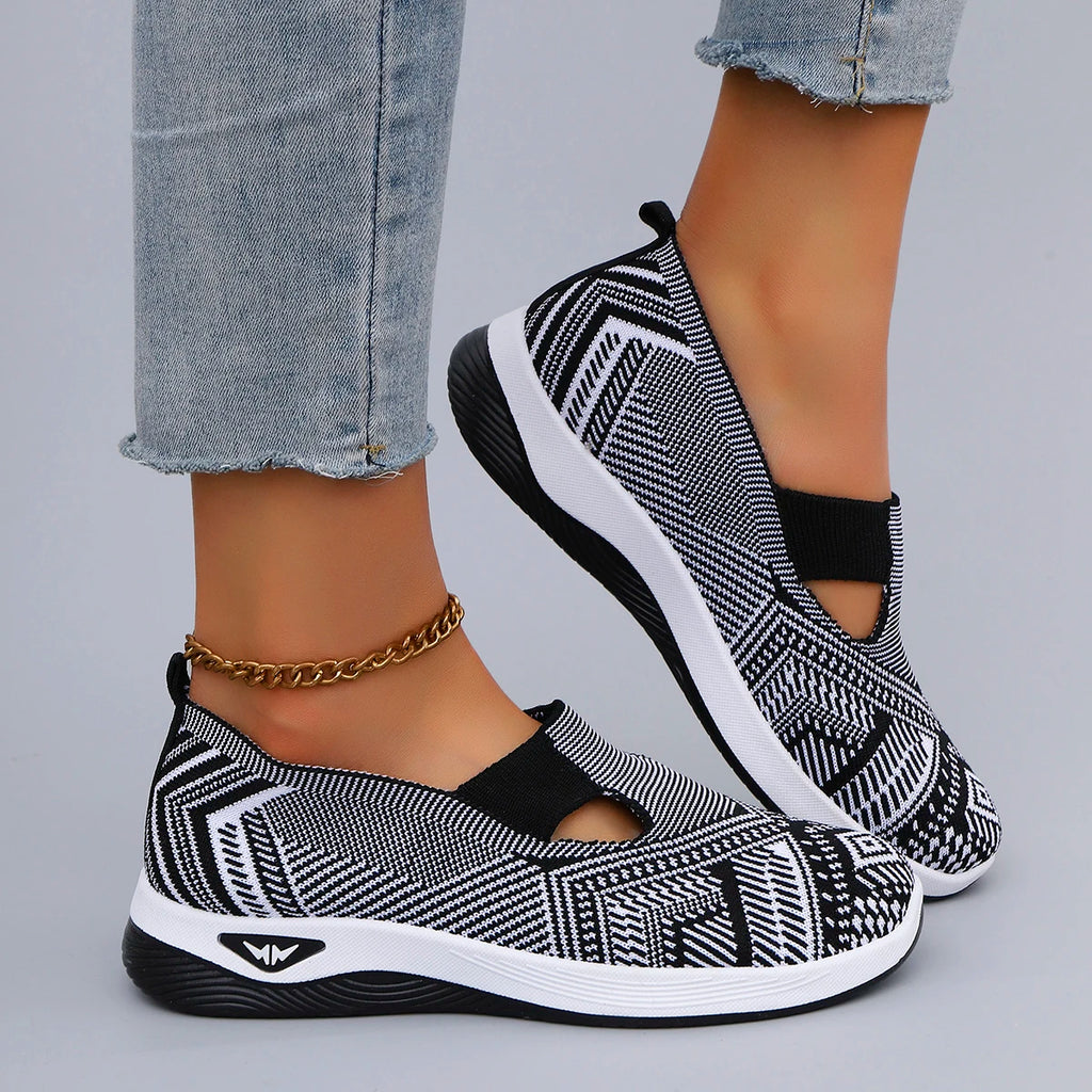Scarpe Basse Donna in Mesh Traspirante
