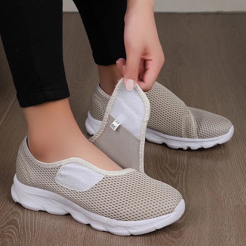 Scarpe Unisex a Pianta Larga in Mesh Traspirante