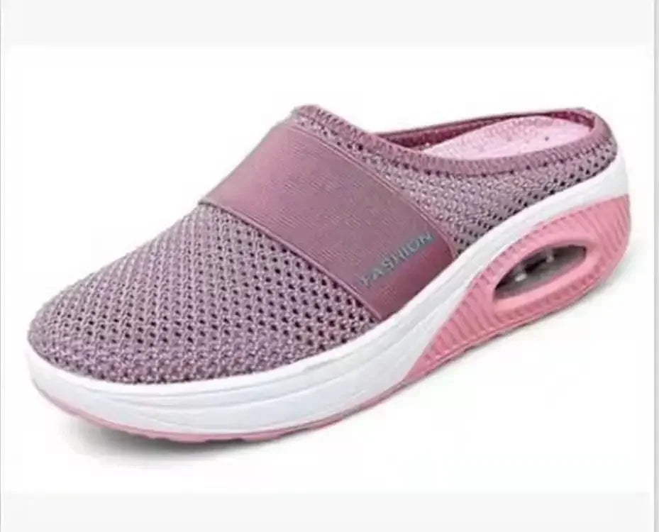Scarpe Slip-On Donna con Suola Ammortizzante in Mesh