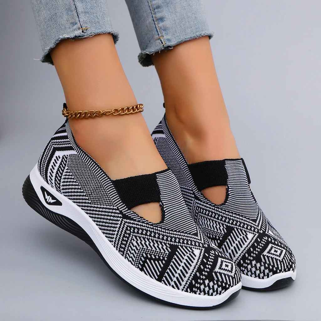 Scarpe Basse Donna in Mesh Traspirante