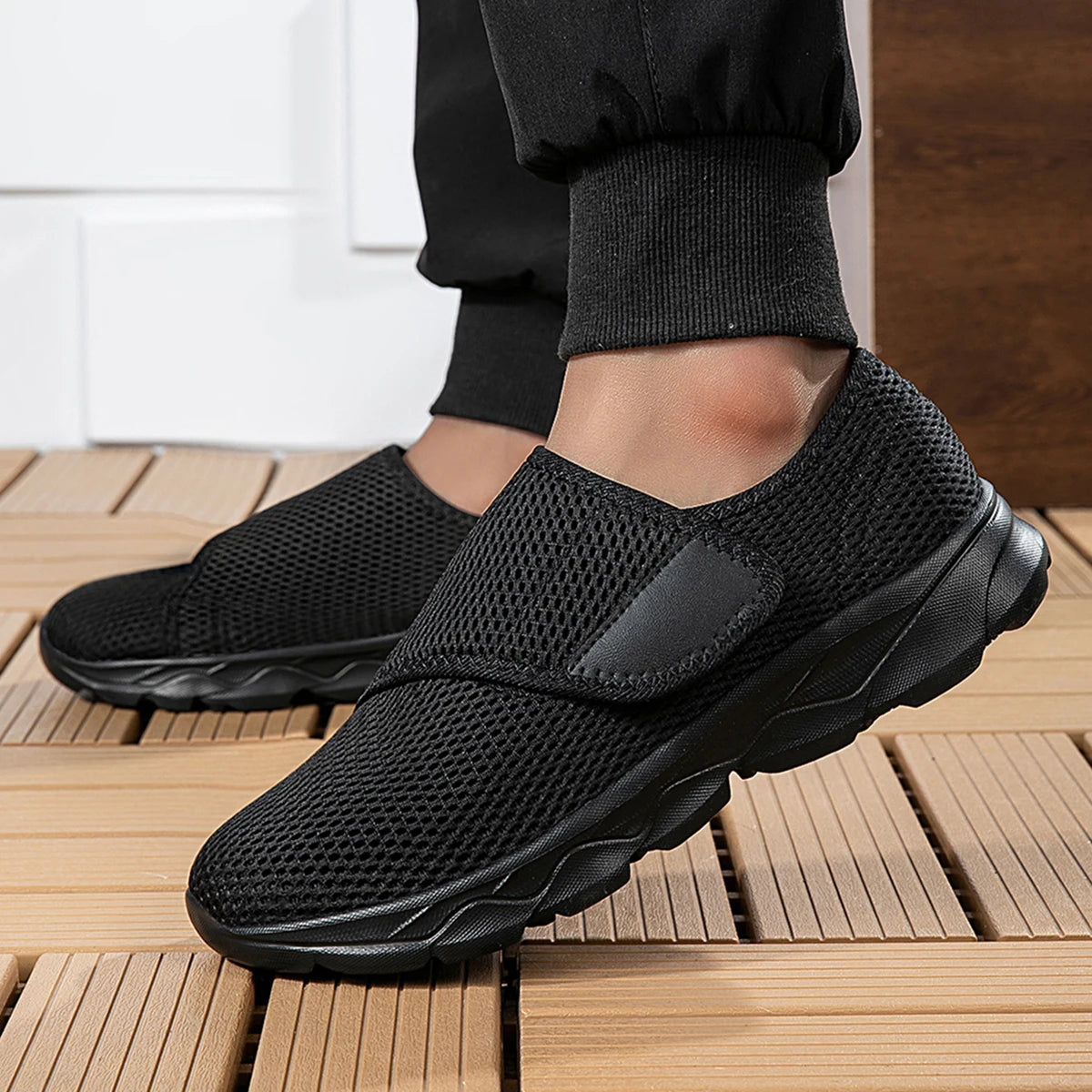 Scarpe Unisex a Pianta Larga in Mesh Traspirante