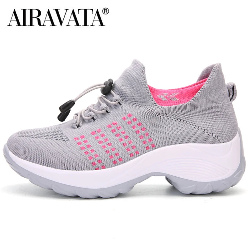 Sneakers Donna Traspiranti Fly Weaving Antiscivolo