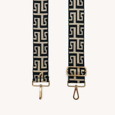 Black & Stone Greek Strap