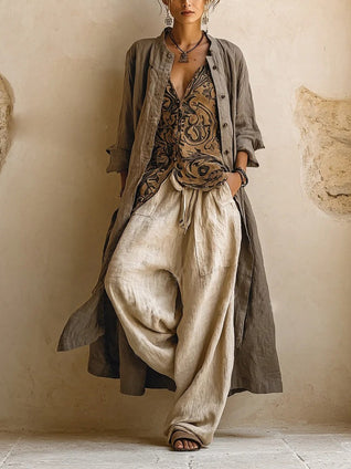 Wanderlight 3-Piece Linen Set