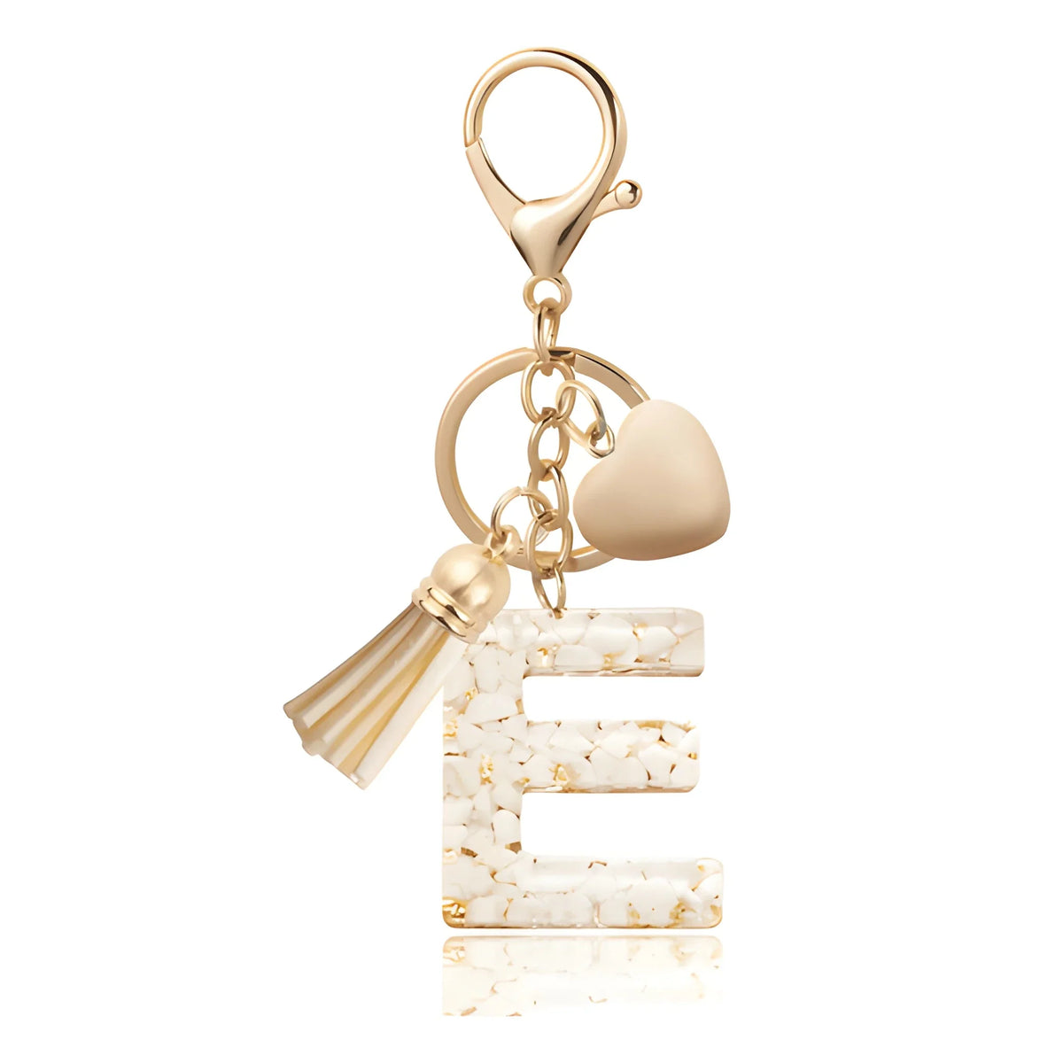 Iniziale dorata - Charm per borsa