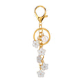 Fiore Margherita Iniziale - Charm (Bianco) - Vouzze