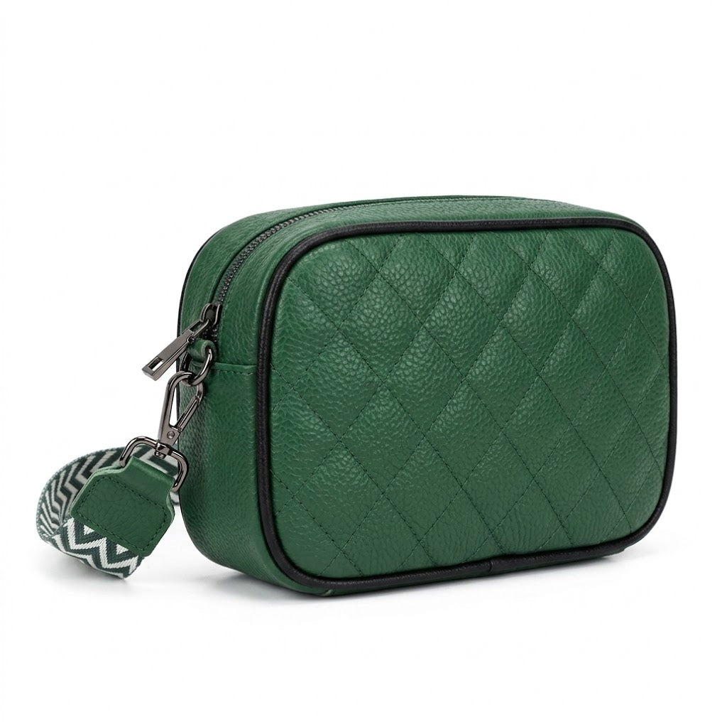 Mini borsa chic in pelle