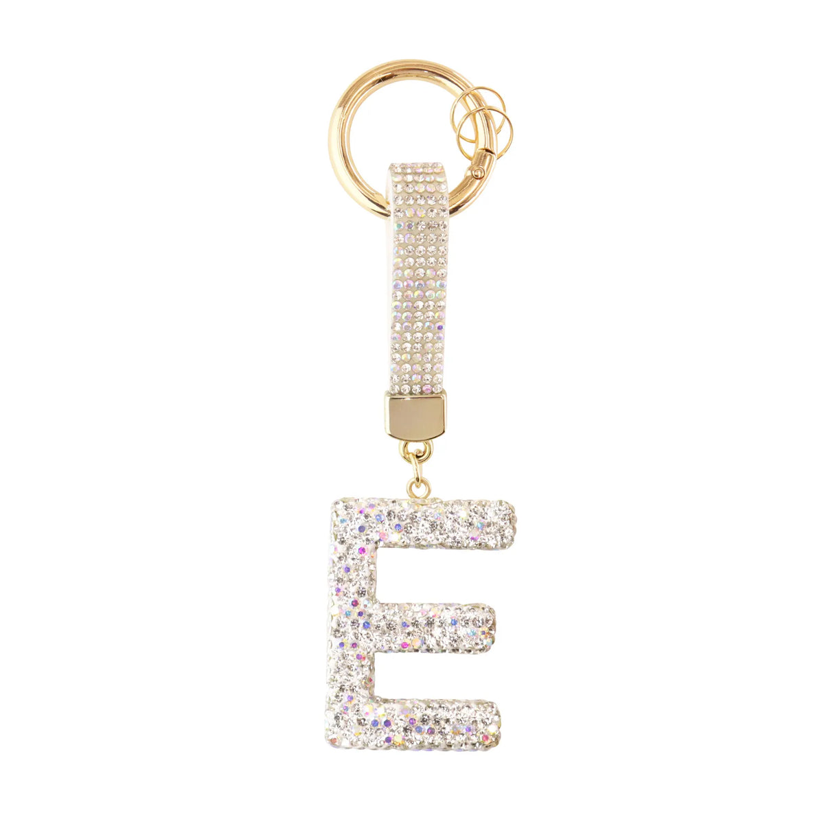 Iniziale Sparkle – Charm per borsa (Argento)
