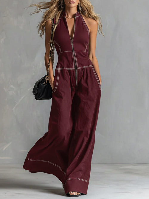 Melissa | Elegant Sleeveless Jumpsuit