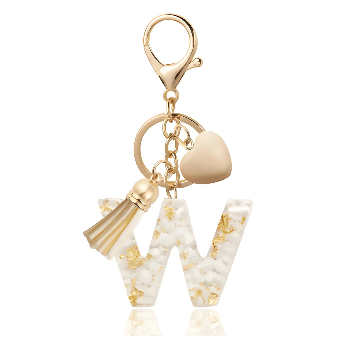 Iniziale dorata - Charm per borsa