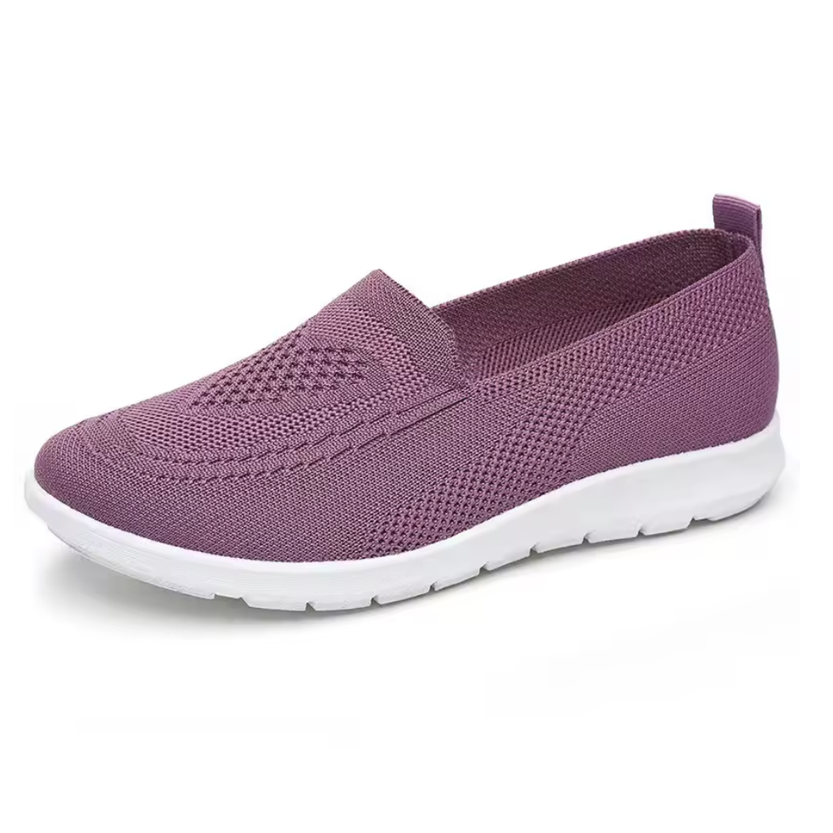 Scarpe Slip-On Donna Traspiranti in Maglia