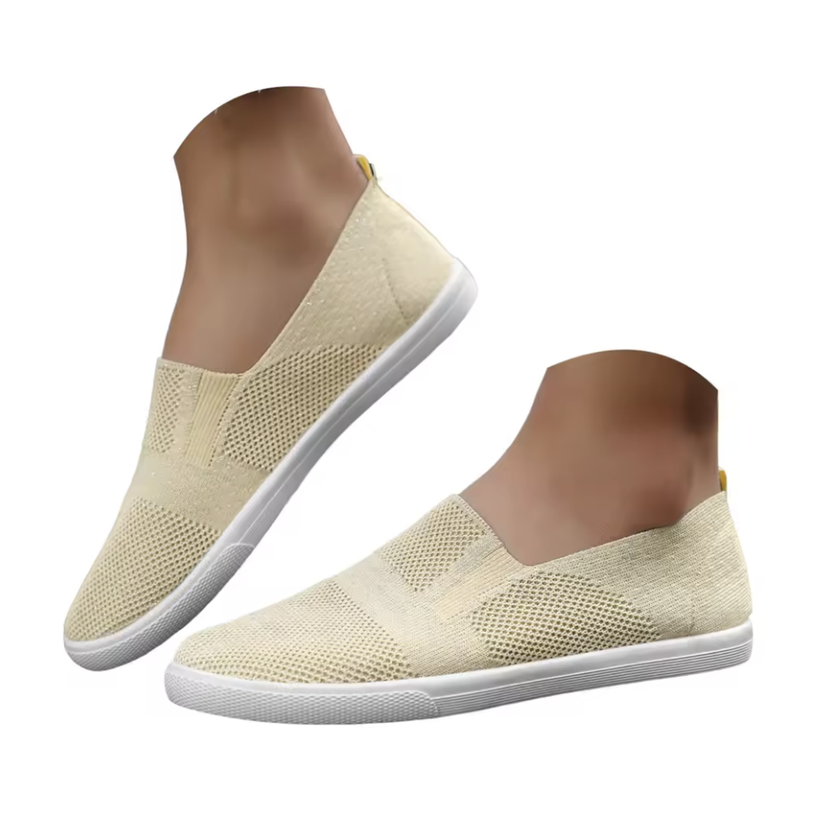 Scarpe Slip-On Donna Casual in Maglia Leggera